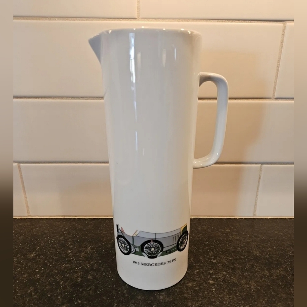 Vintage "1913 Mercedes 75 PS" Johann haviland pitcher